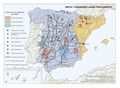 Espana Mesta-y-ganaderia-lanar-trashumante 1273-1836 mapa 15337 spa.jpg